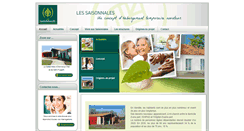 Desktop Screenshot of lessaisonnales.fr